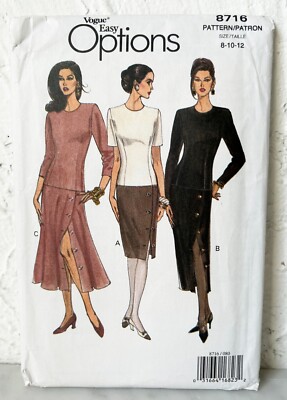 drop waist dress pattern vogue Vogue 7614 Drop Waist Dress with Skirt in Two Lengths, Sleeve Length a –  Patterns Central