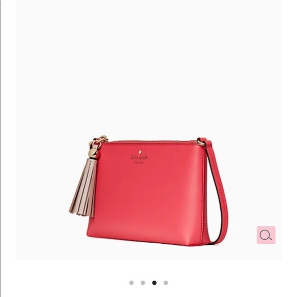 Kate Spade ivy street amy Tassel Leather Crossbody Bag