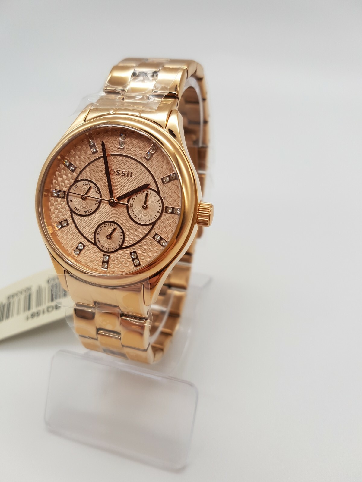 Fossil Damenuhr BQ3036 RoseGold Hingucker online kaufen | eBay 