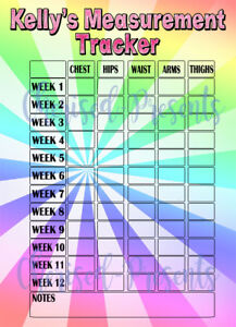 12 Week Weight Loss Chart