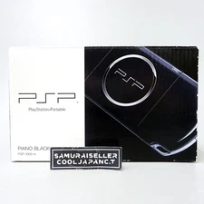SONY PSP Playstation Portable Console Piano Black PSP-3000 PB Japan NEW