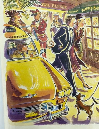 Vintage Monkey Bar NYC Bar Restaurant Menu by Paul Cox New York City - Picture 10 of 17