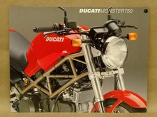 NOS New Ducati Monster 750 Factory Spec Sheet Brochure