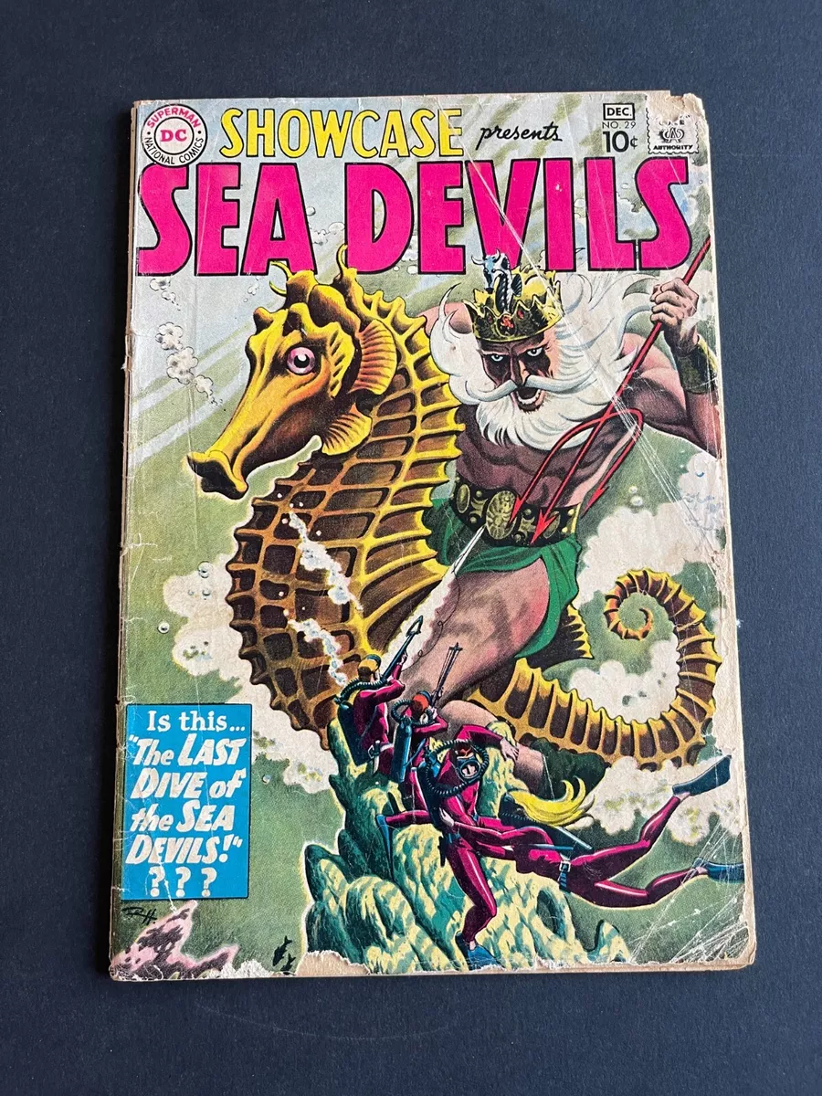 Lot - A group of DC Sea Devils and Showcase comics