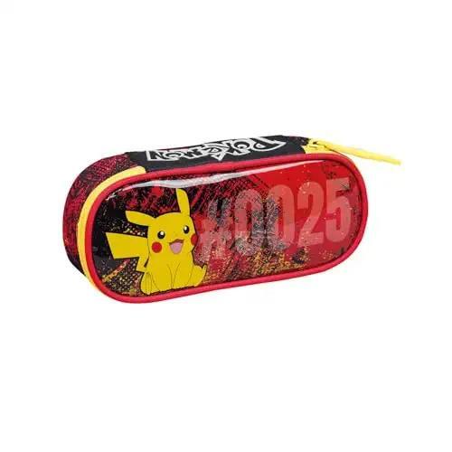 Astuccio Bustina Round Plus Pokémon Pikachu 025, Flame Scarlet