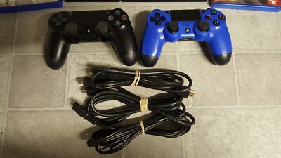 Sony CUH1215A PlayStation 4 Console 500GB w/2 Games + 2