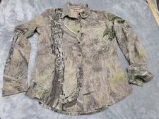 Magellan Outdoors Hunt Gear Shirt Women's Camo, vented, Long Sleeve, Medium