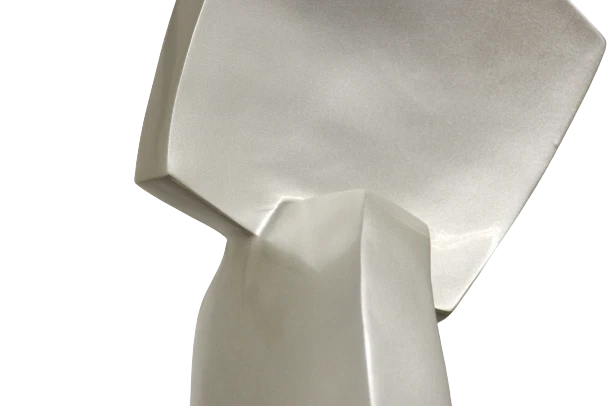Statua Scultura Soprammobile AMBIENTI GLAMOUR Mondi Quadrati con base in Marmo, fotografia 6 di 7