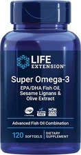 2 Life Extension Sup Omega-3 + EPA/DHA Fish Oil Krill Astaxanthin 120 Cps 2 Unit
