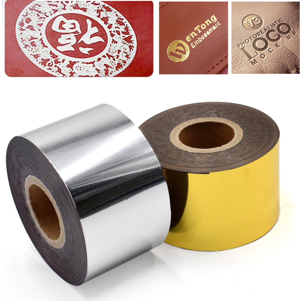 4cm Gold+Silver Hot Foil Stamping Paper 1.5
