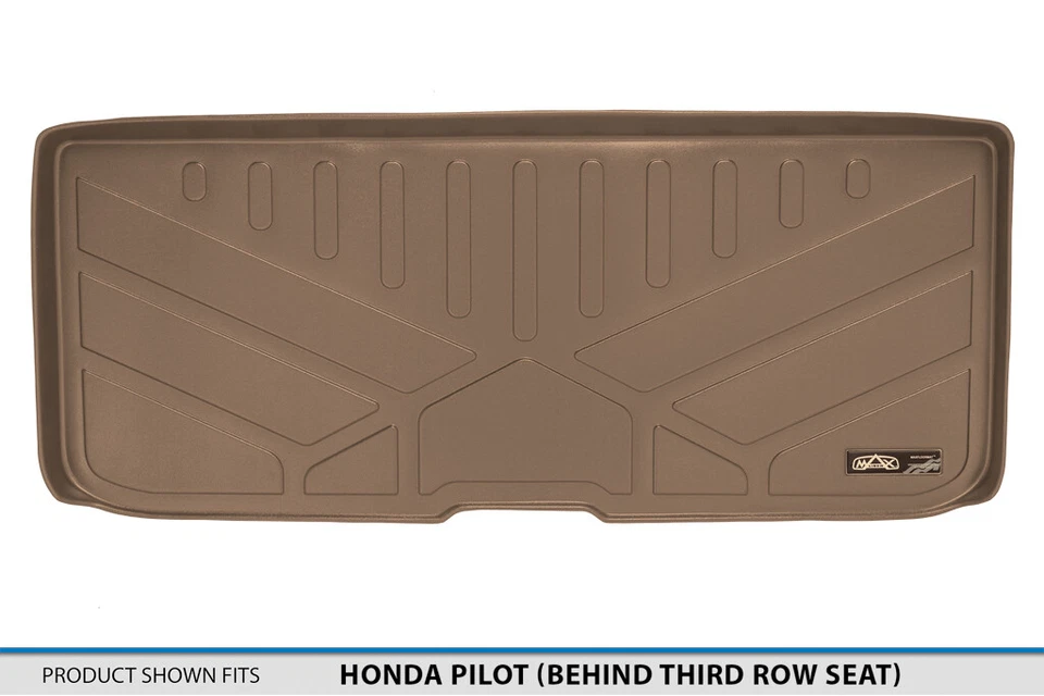 SMARTLINER Custom Fit Tan Cargo Liner Behind 3rd Row For 2016-2021 Honda Pilot Foto 2 de 2