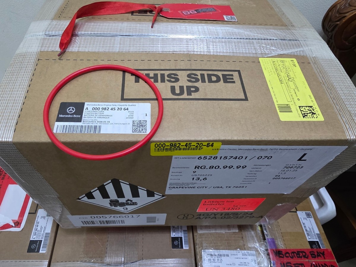 NEW 2025-26 A0009824520 64 STARTERBATTERIE LITHIUM STARTING