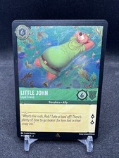 Disney Lorcana: Rise of the Floodborn Little John 84/204 Cold Foil 