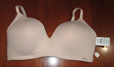 NWT Nautica Beige Bra 40D Lightly Padded Adjustable No Wire 30709