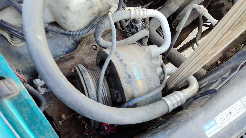 1995 S10 Blazer Ac Compressor Air Conditioner Pump Assembly Oem 4.3l 1134343 - Image 4 of 4