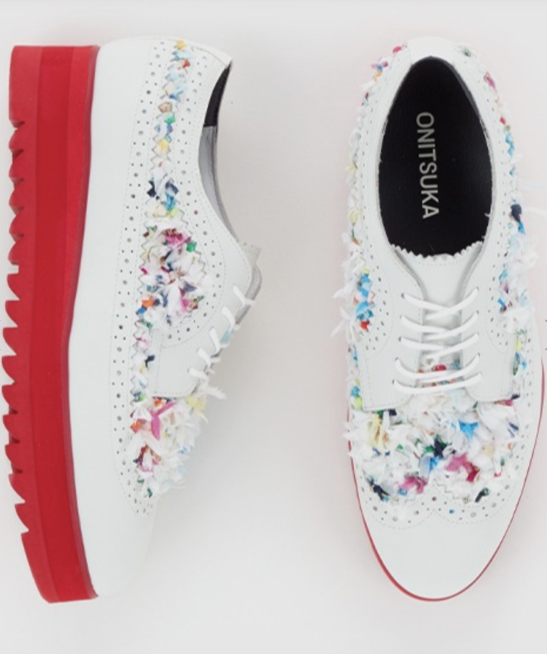 ONITSUKA ブローグネイビー25cm