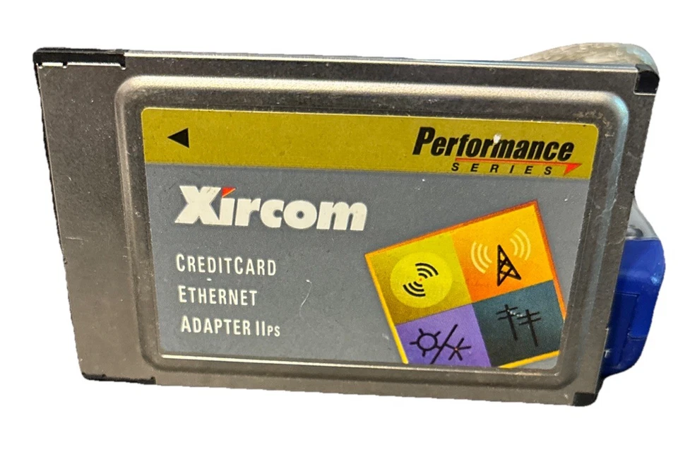 Vintage Xircom PCMCIA CreditCard Ethernet IIps  PS-CE2 (NO Dongle) 10/100 - Image 2 of 3