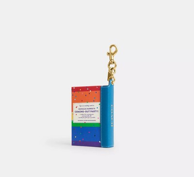 🌈📖 Coach - Friday I'm In Love Camryn Garrett - Book Bag Charm