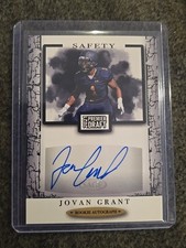 2021 Sage Premier Draft Rookie Autographs- Black #A31 Jovan Grant (AU, RC)
