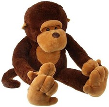 Large Stuffed Monkey Giant Monkey Stuffed Animal Big Gorilla Plush Toy for Kids