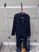 Paul Smith London Navy SUIT 40 R Pants are 32 x 32 
