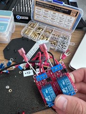 DC 12V Relay Module 4 PCS 1-Channel Board with Optocoupler Isolation for Control