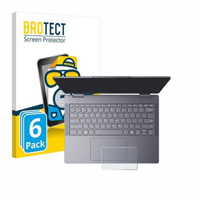 6x Schutzfolie Matt für Lenovo IdeaPad 5 2-in-1 14'' Touchpad Displayschutz 