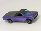 Vintage 1968 Hot Wheels Redline Fleetside HK Purple Painted Base Hong Kong