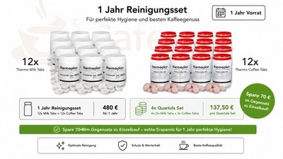 Thermoplan Reinigungsmittel BW4c BW4 1 Jahr günstig inkl. Rechnung, Coffee Milk