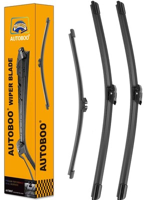 OEM Wiper Blade Set for Mini Cooper Countryman 2017-2023 - 23+21+10 Inches
