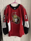 Ottawa Senators Game Worn  Hockey Jersey #15 Zach Smith 2017 Season