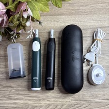 Oral-B iO Series 2 Electric Toothbrush - Duo - Night Black & Olive READ PLEASE.