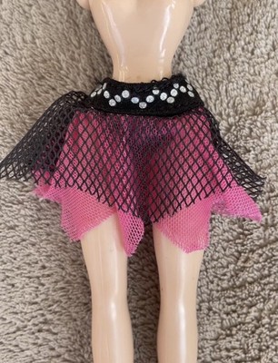 Bratz Puppenkleidung Play Sportz Dance Tess rosa schwarz Rock