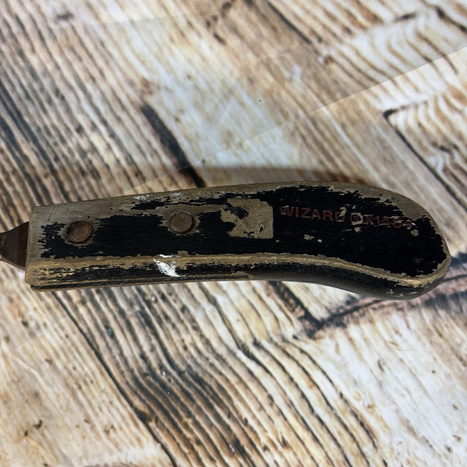 Vintage Wizard Western Auto Hand Sickle Grass Hook Farm Tool Oklahoma Farmhouse