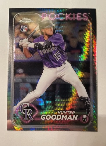 2024 Topps Chrome Hunter Goodman RAW