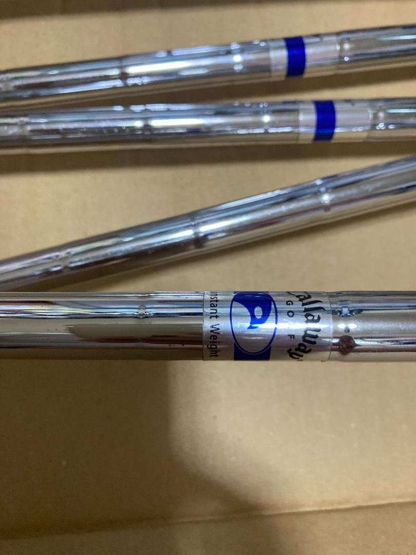 Callaway Hawk Eye VT アイアンセット 9本 Callaway Hawk Eye VFT Iron Set 4-9 Pw Aw Sw 9pc RH JV