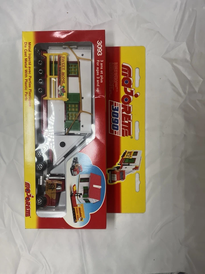 Vintage MAJORETTE 3090 Series Sweet Home House Transporter Trailer Model #3093 - Image 2 of 4
