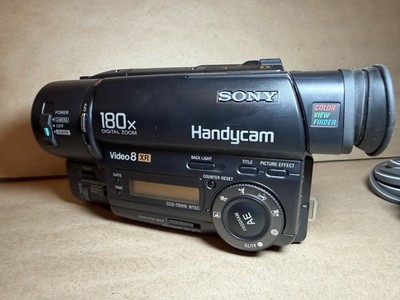 Sony Handycam NighShot CCD-TR416 Video 8 XR Camcorder 180x Digital