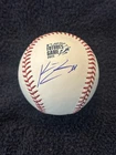 KONNOR GRIFFIN SIGNED AUTOGRAPHED OML 2025 FUTURES GAME BASEBALL MLB PIRATES