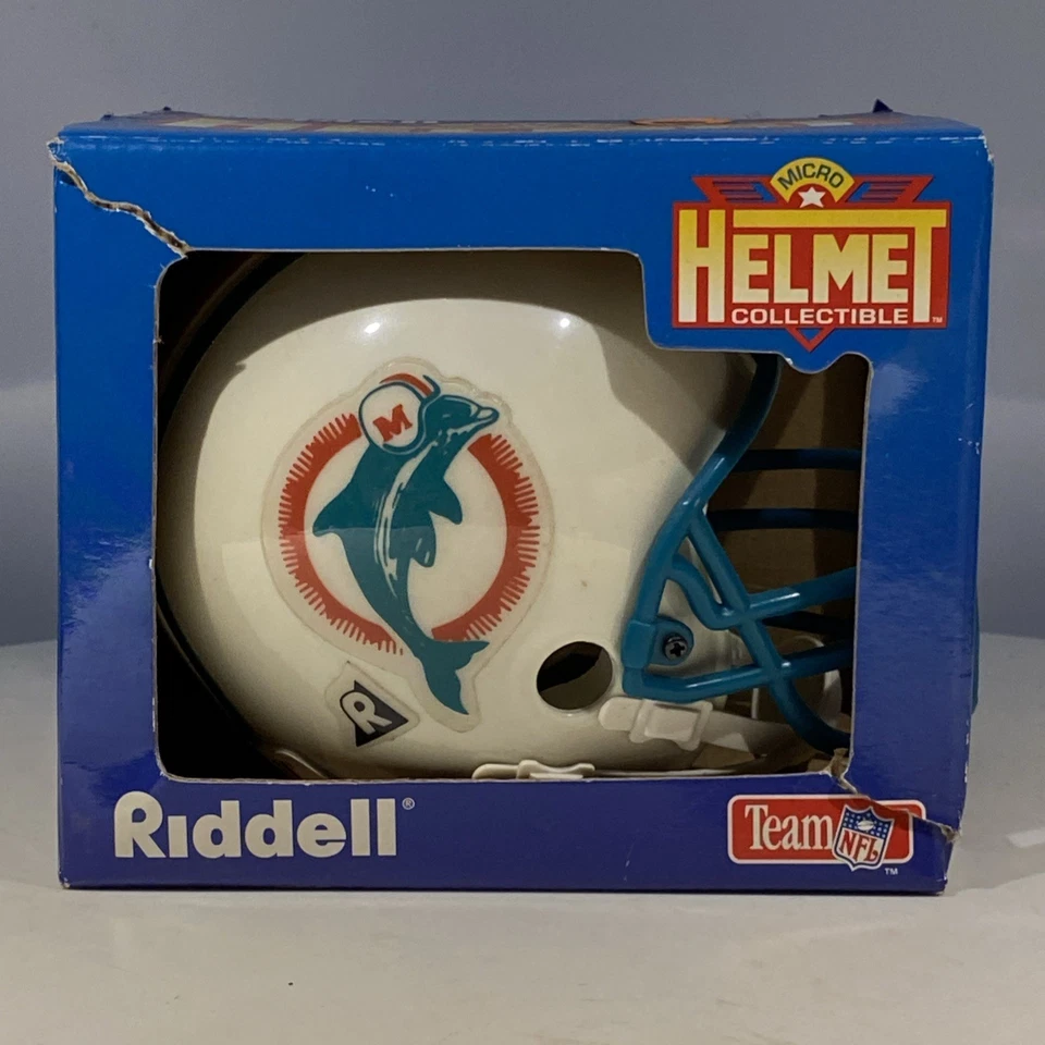 Colección completa de (14) microcascos de la NFL 1995 Riddell y artículos de la NFL nuevos Foto 3 de 4