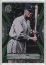 2025 Topps Tribute Green 82/99 Ty Cobb #47 HOF 14ll