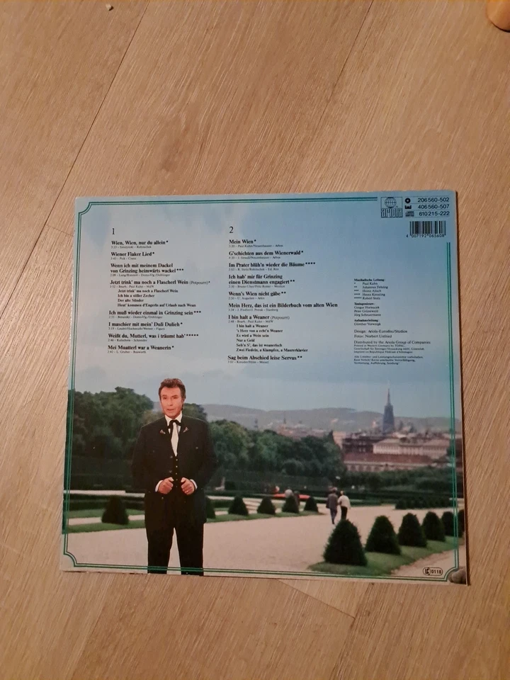 Peter Alexander (LP) Mein Wien (1984) - Bild 2 von 2