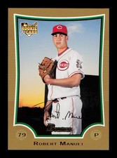 2009 Bowman Draft Picks & Prospects #BDP26 Robert Manuel Gold Rookie Cincinnati