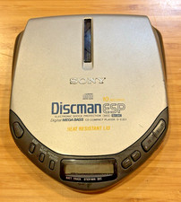 SONY Disc-man D-E301 ESP Digital Mega Bass Player Discman  tested working