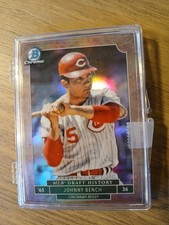 2016 Bowman Chrome Johnny Bench Insert MLB Draft History (10 Card Lot ) Reds