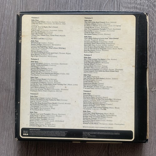 Elvis Presley Greatest Hits 6 LP Album Box Set Vinyl Record GELV-6A Rock N Roll - Picture 2 of 3
