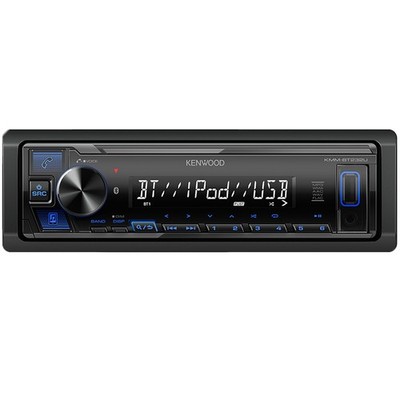 Kenwood KMM-BT232U Single DIN Bluetooth USB AUX AM/FM Radio Stereo Receiver