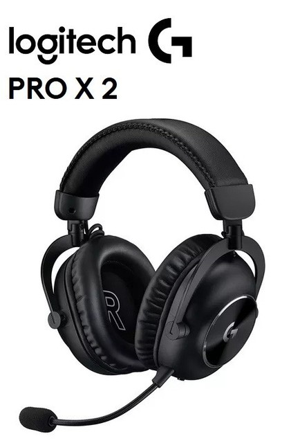 LOGITECH PRO X 2 LIGHTSPEED Wireless 7.1 Gaming Headset - Black