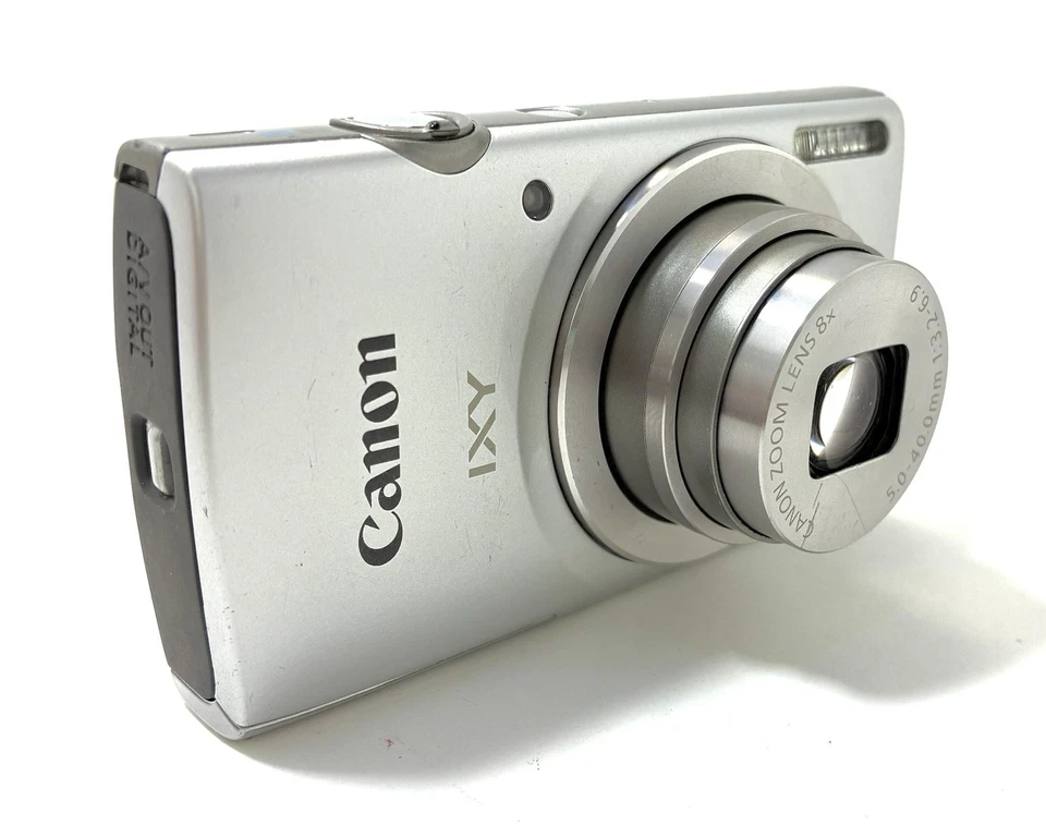 Câmera Digital Canon IXY 180 PowerShot ELPH 180 20MP Prata Japão [Excelente+5] - Imagem 3 de 4