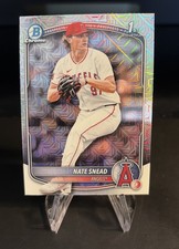 2025 Bowman Draft Nate Snead 1st Chrome Mojo Refractor (RC) #BDC-38 Angels